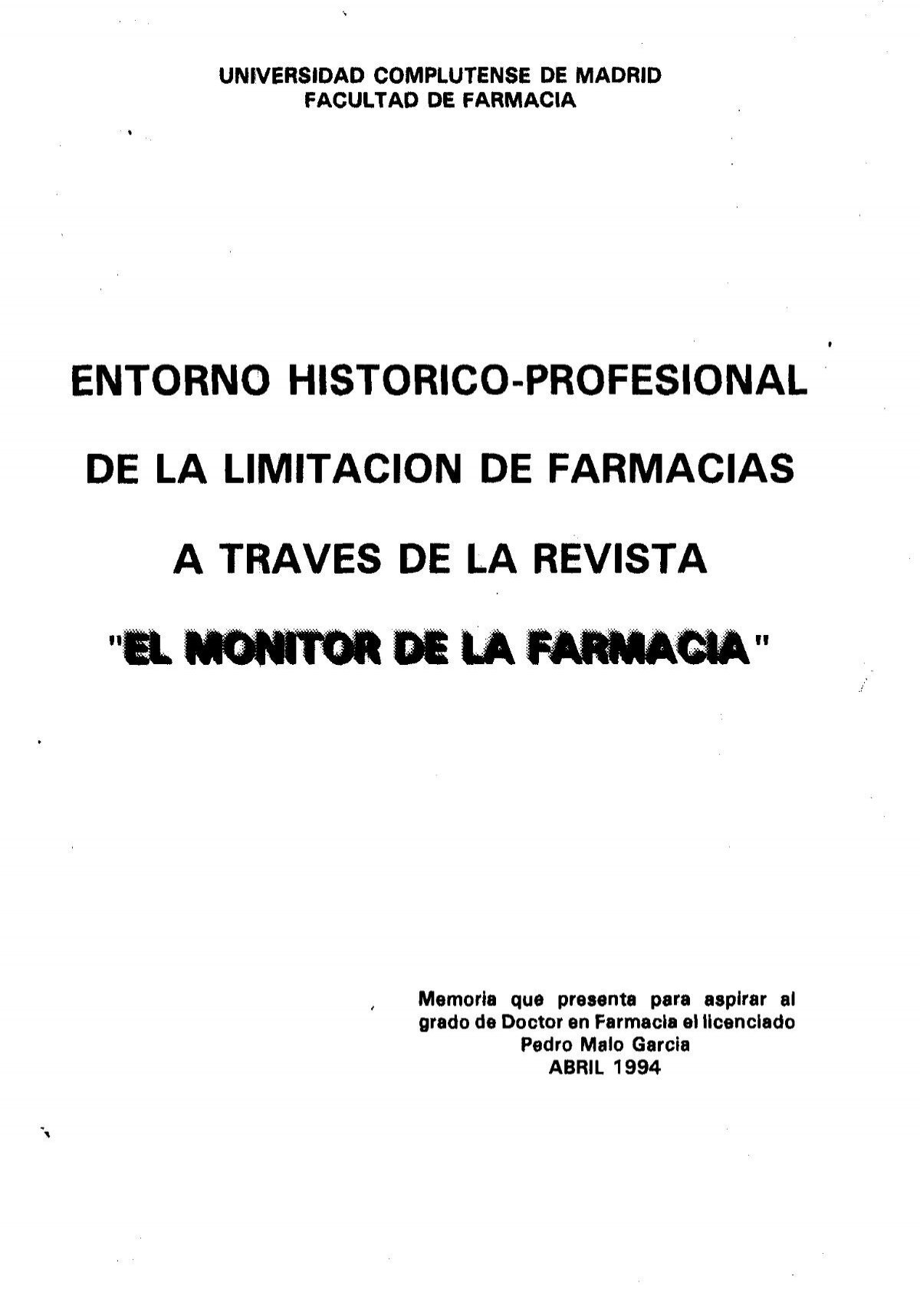 Farmacia Ortopedia A. Jiménez Sesma